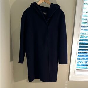 Vince Navy Wool Coat